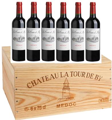 Médoc Rouge, Château La Tour de By Cru Bourgeois (Vignoble Château la Tour de By)