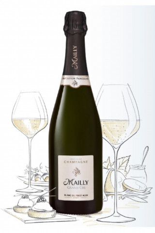 Champagne  Blanc, Champagne Blanc de Pinot Noirs (Champagne Mailly Grand Cru)