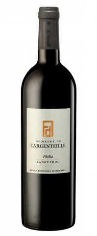 Languedoc Rouge, Domaine de L'Argenteille Philia (Millésime Sud)