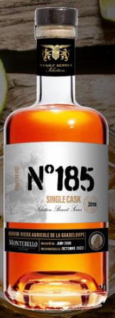 Rhum  , Rhum Single Cask N°185 (Benoit Serres)