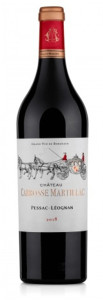 Pessac-Léognan Rouge, Château Carrosse Martillac (Domaine JMVB)