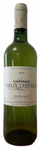 Bordeaux Sauvignon Blanc, Château Vieux L'Estage (Vignoble Maulun)