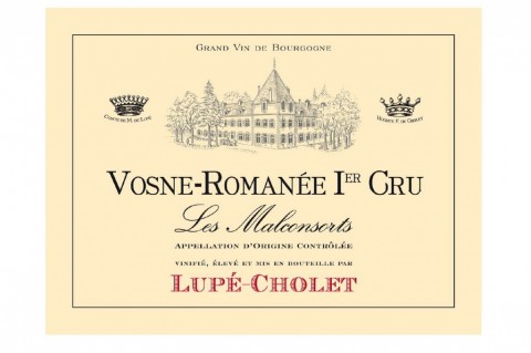 Vosne Romanée Rouge, Vosne Romanée 1er Cru Les Malconsorts (Maison Lupé Cholet)