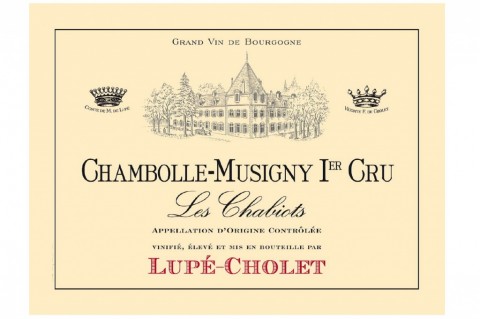 Chambolle Musigny Rouge, Chambolle Musigny 1er Cru Les Chabots (Maison Lupé Cholet)