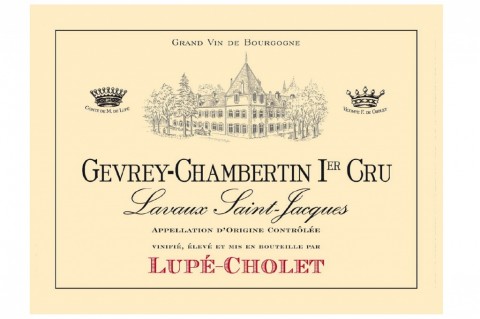 Gevrey Chambertin Rouge, Gevrey Chambertin 1er Cru Lavaux Saint Jacques (Maison Lupé Cholet)