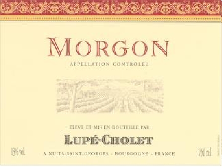 Morgon Rouge, Morgon  (Maison Lupé Cholet)