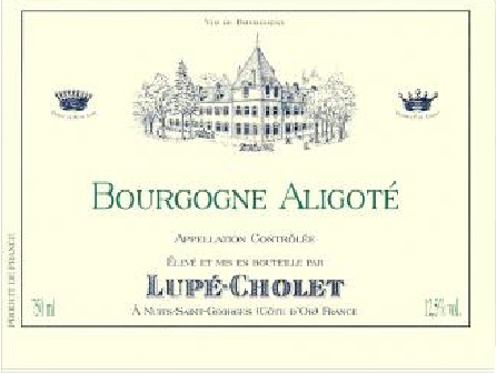 Bourgogne Aligoté , Bourgogne Aligoté (Maison Lupé Cholet)