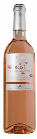 Vin de Pays du Gard Rosé, Les Acanthes (Cave de Tavel)