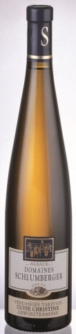 Gewurztraminer Blanc Moelleux, Gewurztraminer Vendanges Tardives Cuvée Christine  (Vignoble Schlumberger)