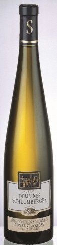 Pinot Gris Blanc Moelleux, Pinot Gris Selections des Grains Nobles Cuvée Clarisse  (Vignoble Schlumberger)
